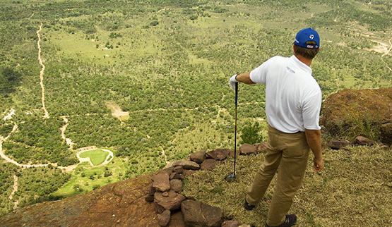 Extreme 19th hole at Legend Resort in South Africa.